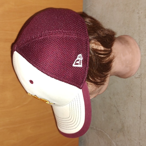 New Era Arizona State ASU Sun Devils Embroidered Logo Fitted Hat Cap S/M - Picture 3 of 8